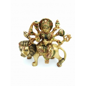 Brass Statue Maa Durga MATA Rani Idol super fin quality